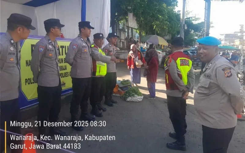 Polsek.Wanaraja Siap Amankan Nataru 2025, 9 Personil Dikerahkan