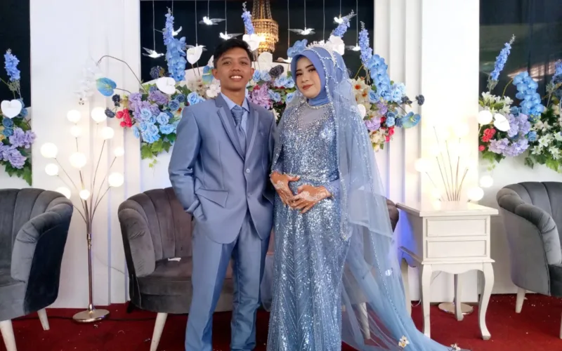 Selamat Menempuh Hidup Baru, Kedua Mempelai  Bak Raja Dan Ratu Sehari