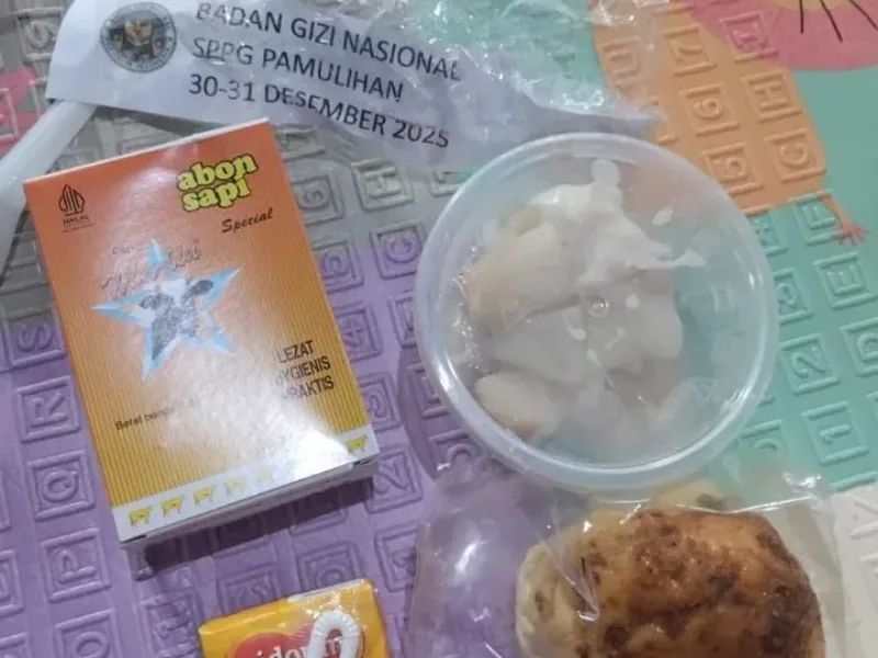 Warga Keluhkan Menu program MBG Di SDN Pamulihan Yang Dinilai Kurang Vareatif