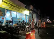 Polsek Malangbong Laksanakan Pengamanan Lalu Lintas Nataru Di Malam penggantian Tahun 2026