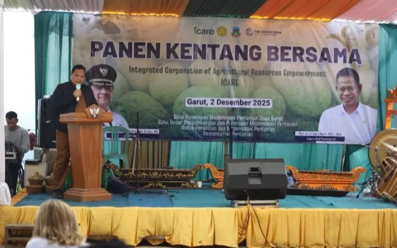 BRMP KEMENTAN RI Gelar Panen Kentang Bersama Program ICARE di Cisurupan, Perkuat Sinergi Pusat-Daerah