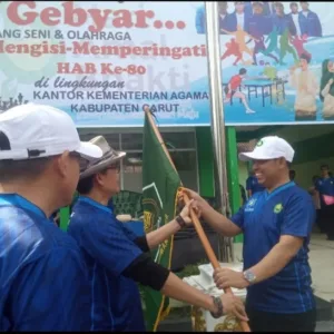 Hari Amal Bhakti (HAB) ke-80 Gebyar Bidang Seni dan Olahraga Kementerian Agama Kabupaten Garut