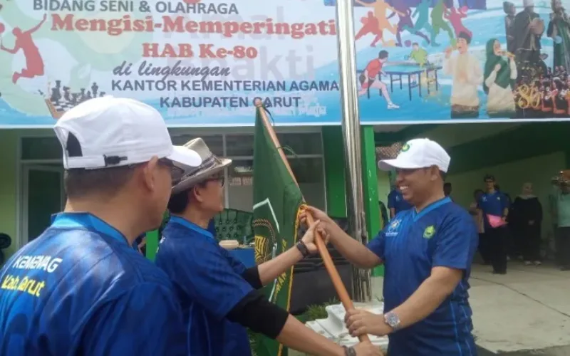 Hari Amal Bhakti (HAB) ke-80 Gebyar Bidang Seni dan Olahraga Kementerian Agama Kabupaten Garut