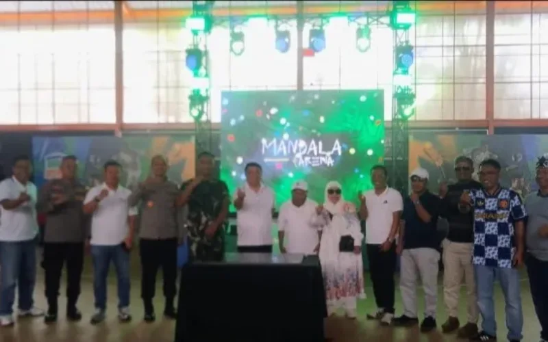 Bupati Garut Syakur Amin Hadiri Grand Opening Mandala Arena, Dorong Pembangunan Garut Melalui Olahraga