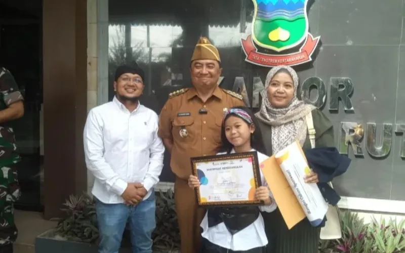 Dina Kirana Mahaswari, Anak Usia 8 Tahun Asal Garut Raih Juara 1 Kategori Sportswear Culture Tingkat Nasional
