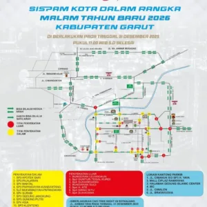 Amankan Perayaan Tahun Baru, Polres Garut Berlakukan Penyekatan dan Car Free Night