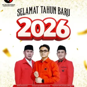 PDI Perjuangan Terus Bersama Rakyat Menyongsong Tahun Baru 2026