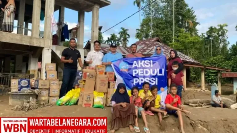 Penggalangan Donasi PPSSI untuk Korban Bencana Sumatera