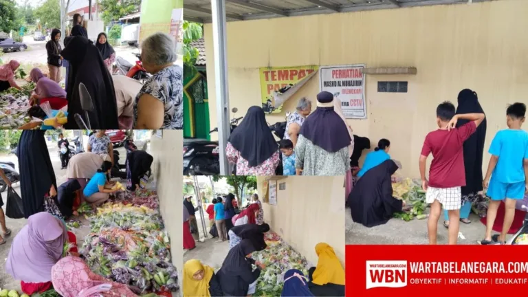 Pedagang Sayur Rp10 Ribu Bebas Pilih di Puspa Raya Jadi Daya Tarik Warga