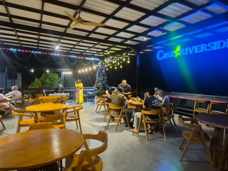 Casa Riverside, Destinasi Kuliner Bernuansa Alam dan Bali di Bojonggede Kabupaten Bogor