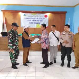 Seleksi Tertulis Prangkat Desa Cigadog Berangsung Lancar