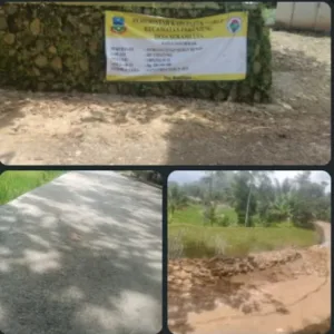 Soroti DD Proyek Rabat Beton Di Sukamulya Diduga Bermasalah