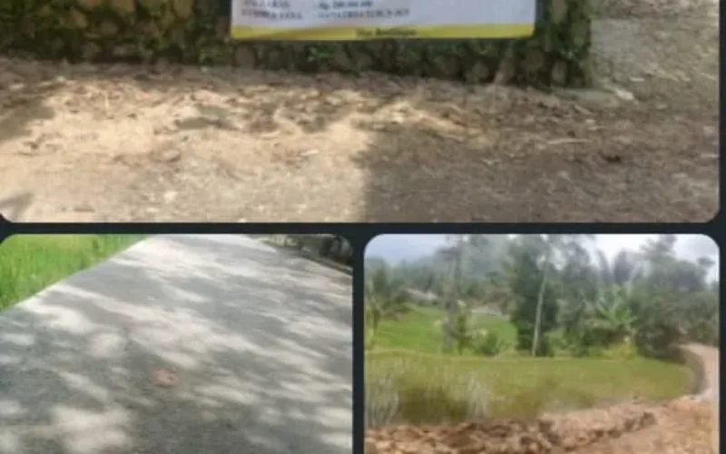 Soroti DD Proyek Rabat Beton Di Sukamulya Diduga Bermasalah