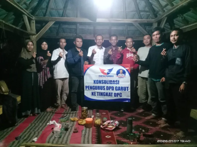 Konsolidasi Kunjungan DPD Perindo Garut Dan Pengukuhan Pengurus DPC Perindo Kecamatan Pakenjeng