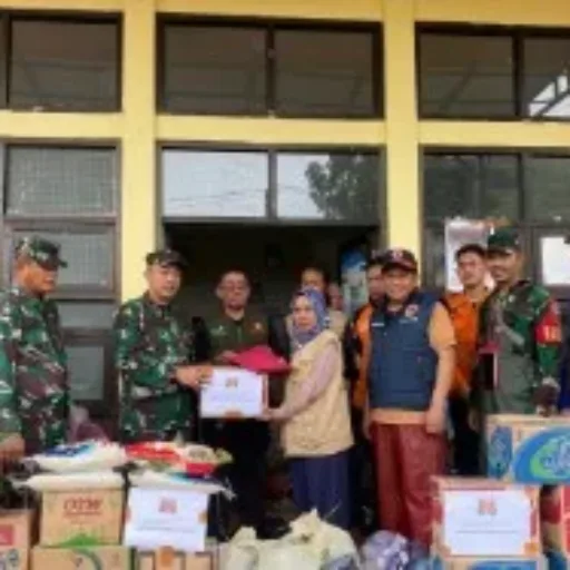 Kodim 1408/Makassar Laksanakan Pemantauan dan Penanganan Bencana Banjir di Wilayah Katimbang Kota Makassar