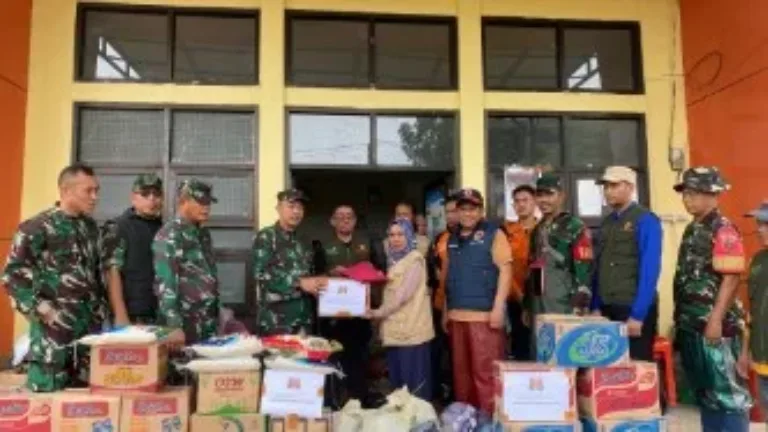 Kodim 1408/Makassar Laksanakan Pemantauan dan Penanganan Bencana Banjir di Wilayah Katimbang Kota Makassar