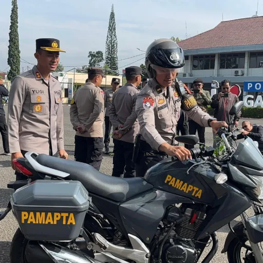 Tingkatkan Mobilitas Dan Kesiapsiagaan, Polres Garut Serahkan Kendaraan Dinas R2 Untuk Samapta Dan Bhabinkamtibmas