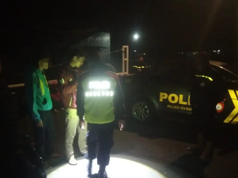 Patroli Polsek Wanaraja Amankan 4 Pemuda Hendak Lakukan Balap Liar