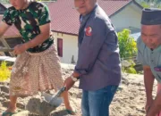 GBNN Aceh Tenggara Gotong Royong Bangun Tempat Wudlu Di Mesjid AL-SYUHADA