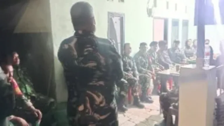 Koramil 1408-09/Tamalate Gelar Patroli Bersama, Jaga Keamanan dan Ketertiban Warga