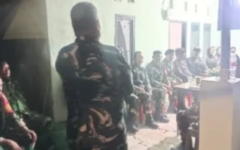 Koramil 1408-09/Tamalate Gelar Patroli Bersama, Jaga Keamanan dan Ketertiban Warga