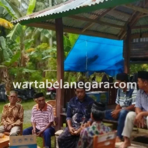 Bhabinkamtibmas Desa Paku Hadiri Rumah Duka Warga Binaan