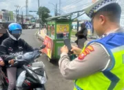 Satlantas Polres Garut Terapkan ETLE Handheld