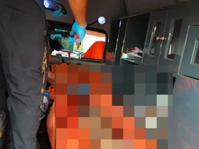 Polsek Bayongbong Evakuasi Temuan Mayat Hanyut Disungai Cipamulihan