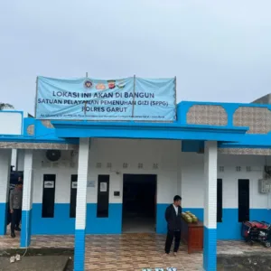 Kapolres Garut Tinjau Pembangunan SPPG Di Caringin