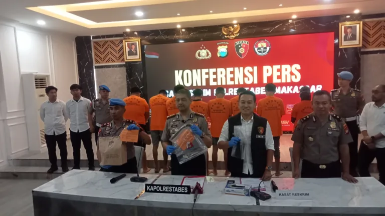 Kapolrestabes Makassar Ungkap Tiga Kasus Menonjol Akhir 2025 dan Awal 2026