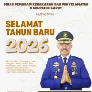 Dinas Pemadam Kebakaran dan Penyelamatan Kabupaten Garut di Awal Tahun Baru 2026