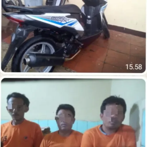 Team Naga Putih Unit Rekrim Polsek Tarogong Kidul Gerak Cepat Ungkap Kasus Curanmor R2 Beserta Penadahnya