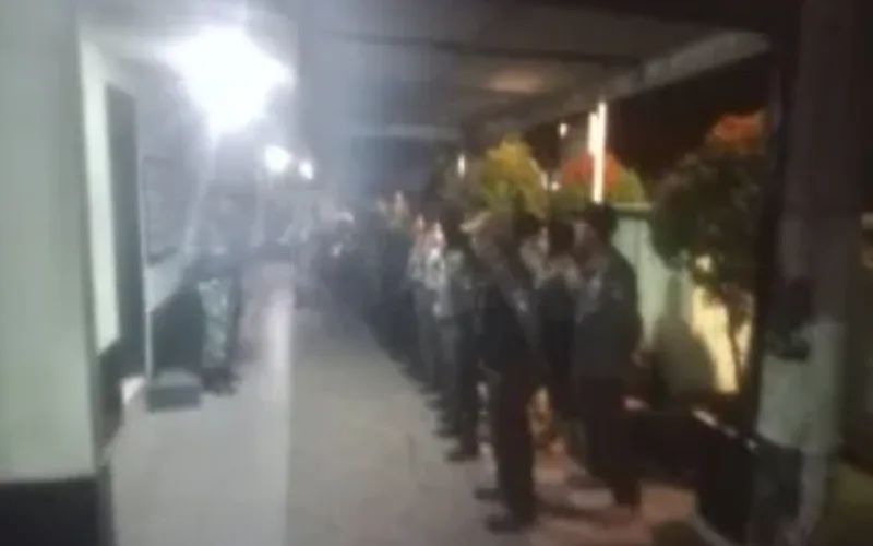 Koramil 09/Tamalate Gelar Patroli Bersama dan Apel Gabungan Perkuat Keamanan Wilayah Kecamatan Tamalate