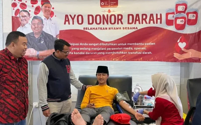 Krisis Stok Darah di Garut, Yudha Puja Turnawan Gerakkan Donor Darah Massal