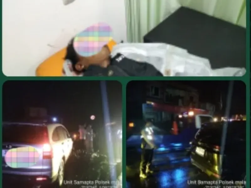 Kecelakaan Beruntun Di Bunisari Malangbong, Satu Pengendara RX King Tewas
