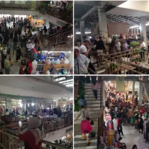 Jelang Ramadhan Pasar Rakyat Wanaraja Dipenuhi Pengunjung