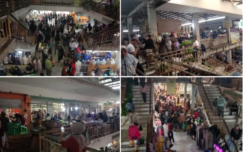 Jelang Ramadhan Pasar Rakyat Wanaraja Dipenuhi Pengunjung