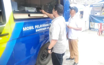 Mobil Pajak Keliling Bappenda Bogor Diserbu Warga Puspa Raya