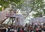 Jalan Sehat PSI Meriahkan Anjungan Pantai Losari, Diikuti Ribuan Peserta