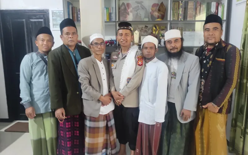Sat Binmas Polres Garut, Hadiri Pengajian Nisfu Sya’ban, Perkuat Kamtibmas Lewat Dakwah Dan Edukasi