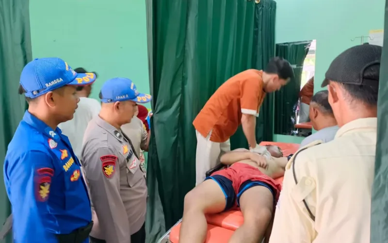 SatpolairudPolres Garut Tangani Laka Laut Di pantai Karang Papak, Satu Wisatawan Meninggal Dunia