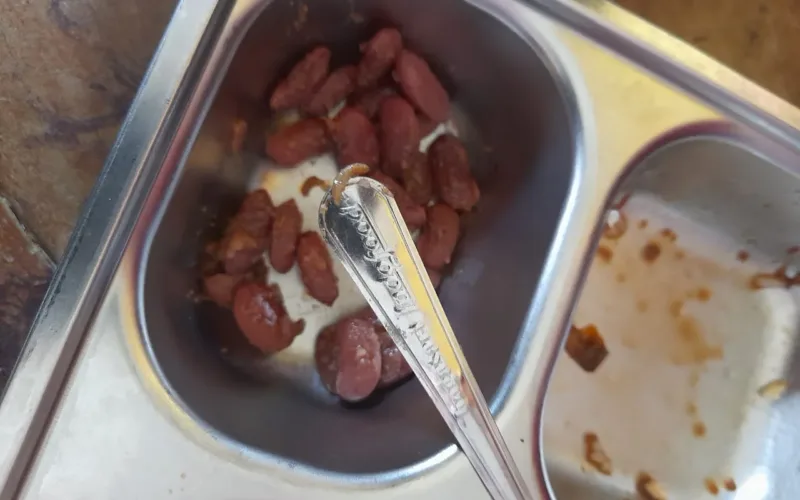 Miris Ada Belatung Di Sajian MBG Karang Mukti Salawu