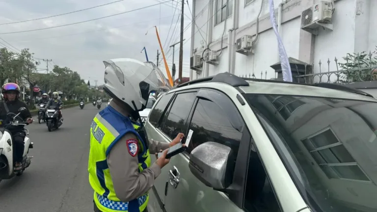 Tertib Lalu Lintas, Polres Garut Terapkan ETLE Dalam Operasi Keselamatan Lodaya 2026