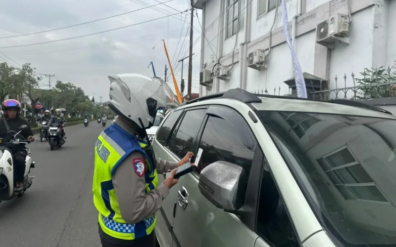 Tertib Lalu Lintas, Polres Garut Terapkan ETLE Dalam Operasi Keselamatan Lodaya 2026