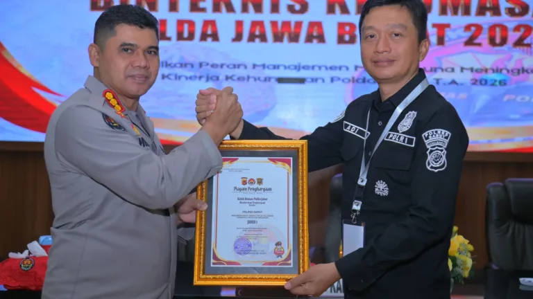 Humas Polres Garut Buktikan Eksistensi Di Dunia Digital, Juara 1 Kategori Akun Media Sosial, Followers Terbanyak Tiktok Dan Instagram