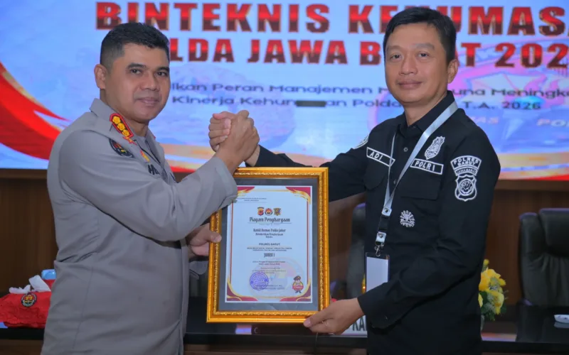 Humas Polres Garut Buktikan Eksistensi Di Dunia Digital, Juara 1 Kategori Akun Media Sosial, Followers Terbanyak Tiktok Dan Instagram