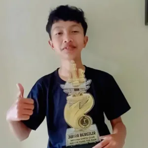 Fajar Jaya Lesmana Raih Juara 1 Catur Junior Se-Kabupaten Garut
