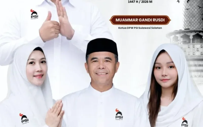 Sekretaris DPW PSI Sulsel Indira Mulyasari Hadiri Peresmian Kantor dan Buka Puasa Bersama DPW PSI Sulsel di Makassar