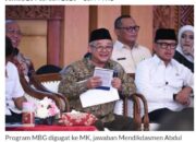 Program MBG Digugat Ke MK, MendikdasmenAbdul Mu’ti Berikan Jawaban Tegas