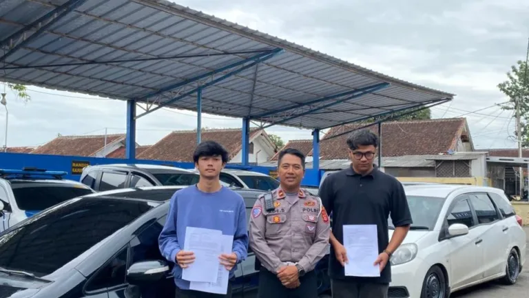 Satlantas Polres Garut Tindak Tegas Pengendara Mobil Viral Aksi Balap Liar